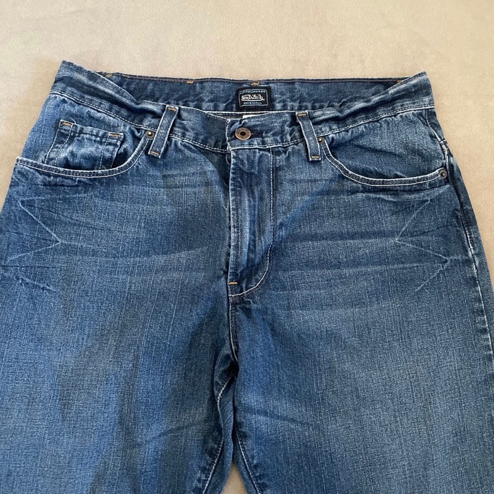Vintage VonDutch Hollywood Y2k unisex Relax fit jean 33